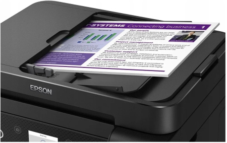 МФУ струйный Epson L6270 (C11CJ61507/61407/64407) A4 Duplex Net WiFi черный
