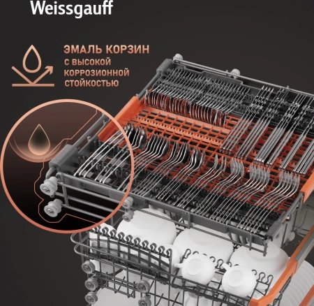 Посудомоечная машина встраив. Weissgauff BDW 6036 D Infolight полноразмерная