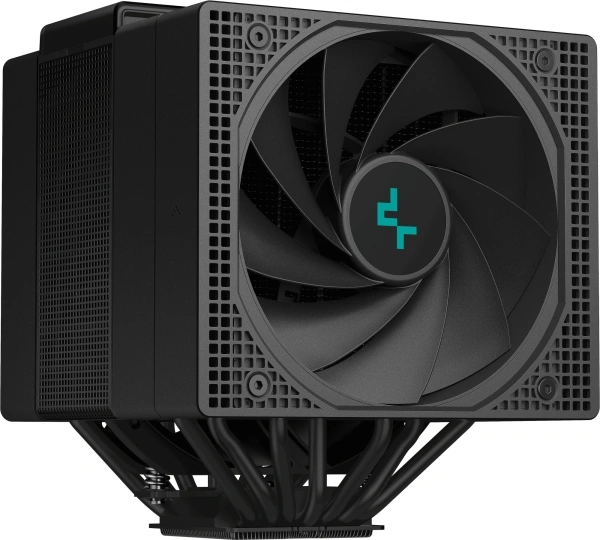 Устройство охлаждения(кулер) Deepcool Assassin IV VC Vision Soc-AM5/AM4/1200/2066/1700/1851 черный 4-pin 29.3dB Al+Cu LCD 300W 1780gr Ret (R-ASN4-BKNVMD-G)