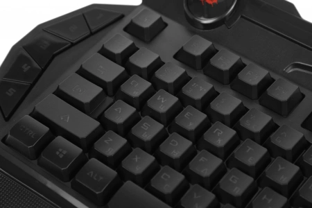 Клавиатура A4Tech Bloody B310N черный USB Multimedia for gamer LED (подставка для запястий) (B310N)
