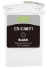 Картридж струйный Cactus CS-C4871 №80 черный для HP DJ 1050C/1055CM/1000