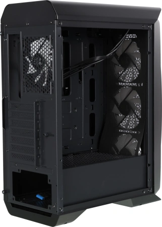 Корпус Aerocool Aero One Frost-G-BK-v1 черный без БП ATX 2x120mm 2x140mm 2xUSB3.0 audio bott PSU