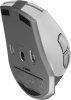 Мышь A4Tech Fstyler FB35S белый/серый оптическая 2000dpi беспров. BT/Radio USB для ноутбука 5but (FB35S USB ICY WHITE)