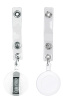 Держатель для бейджа Deli 8309White 80см горизонтально-вертикальный пластик белый (упак.:12шт)