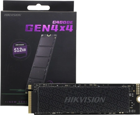 Накопитель SSD Hikvision PCIe 4.0 x4 512GB HS-SSD-G4000E/512G HS-SSD-G4000E/512G Hiksemi G4000E M.2 2280