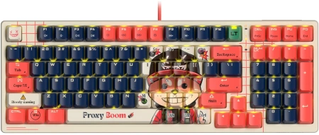 Клавиатура A4Tech Bloody AT98 Proxy Boom механическая бежевый/красный USB for gamer LED (AT98)