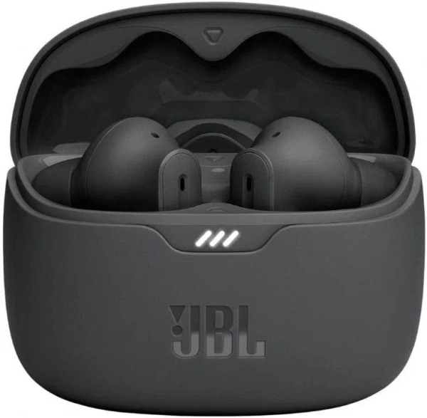 Гарнитура внутриканальные JBL Tune Beam черный беспроводные bluetooth в ушной раковине (JBLTBEAMBLK)