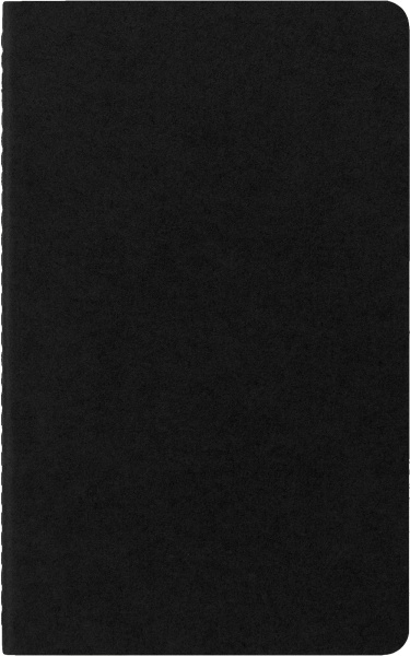 Блокнот Moleskine CAHIER JOURNAL QP316 Large 130х210мм обложка картон 80стр. линейка черный (3шт)