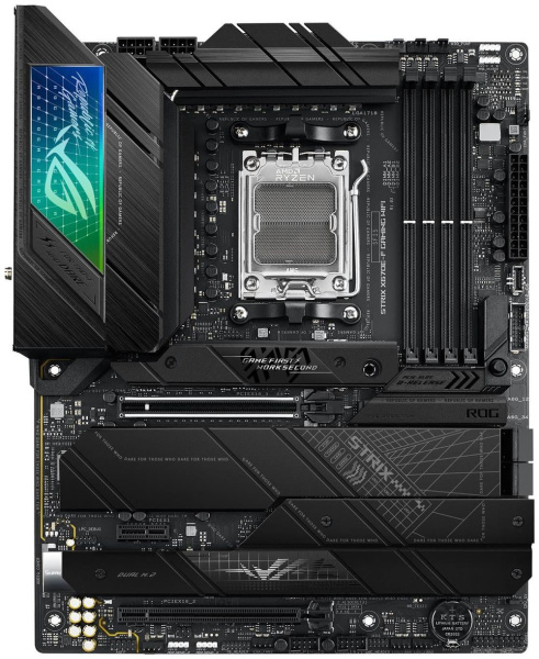 Материнская плата Asus ROG STRIX X670E-F GAMING WIFI SocketAM5 AMD X670 4xDDR5 ATX AC`97 8ch(7.1) 2.5Gg RAID+HDMI+DP