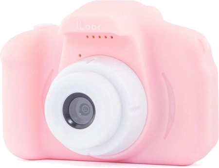 Фотоаппарат Rekam iLook K330i розовый 20Mpix 2" 720p microSDHC CMOS/Li-Ion
