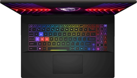 Ноутбук MSI Sword 16 HX B14VFKG-202US Core i7 14650HX 16Gb SSD1Tb NVIDIA GeForce RTX4060 8Gb 16" IPS FHD+ (1920x1200) Windows 11 Home Multi Language grey space WiFi BT Cam (9S7-15P214-202)