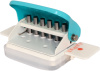 Дырокол Kw-Trio 099H9 макс.:5лист. пластик бирюзовый отв.:6