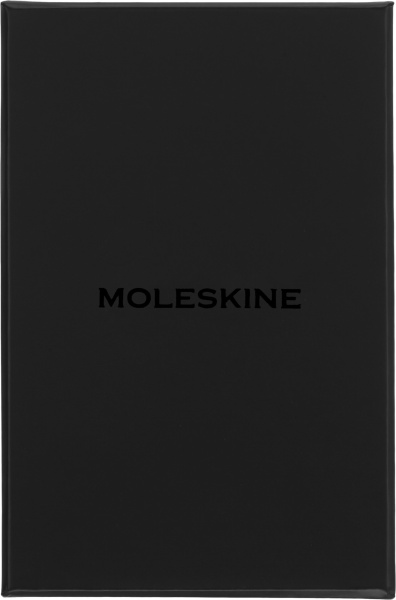 Блокнот Moleskine LE PRESCIOUS & ETHICAL SILK XS 65х105мм 160стр. нелинованный подар.кор. синий