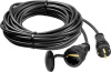 Удлинитель силовой Stayer 55026-10 3x1.5кв.мм 1розет. 10м КГ без катушки черный