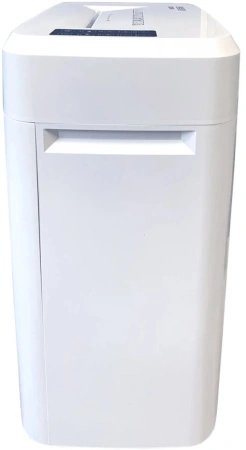 Шредер Office Kit S243N 3,9х38 белый (секр.P-4) фрагменты 35лист. 35лтр. скрепки скобы пл.карты CD