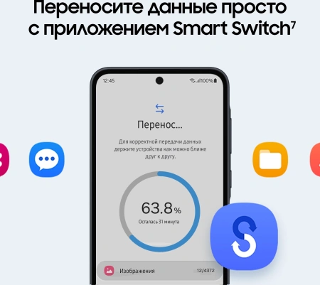 Смартфон Samsung Galaxy A35 5G SM-A356E 128Gb 8Gb темно-синий 3G 4G 2Sim 6.6" AMOLED 1080x2340 And14