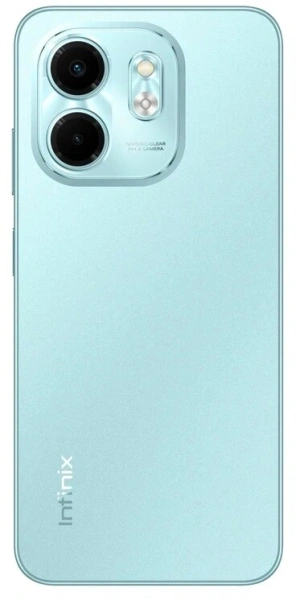 Смартфон Infinix X6532 Smart 9 128Gb 3Gb зеленый моноблок 3G 4G 2Sim 6.7" 720x1600 Android 14 13Mpix 802.11 a/b/g/n/ac GPS GSM900/1800 GSM1900 TouchSc Protect FM microSD max2048Gb
