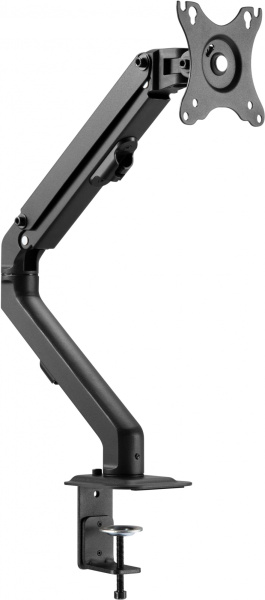 Кронштейн для мониторов Ultramounts UM728 черный 17"-27" макс.7кг крепление к столешнице поворот и н