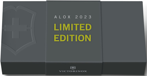 Нож перочинный Victorinox Alox Classic (0.6221.L23) 58мм 5функц. желтый подар.коробка