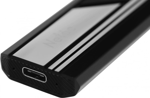 Накопитель SSD Netac USB-C 500GB NT01ZX10-500G-32BK ZX10 1.8" черный