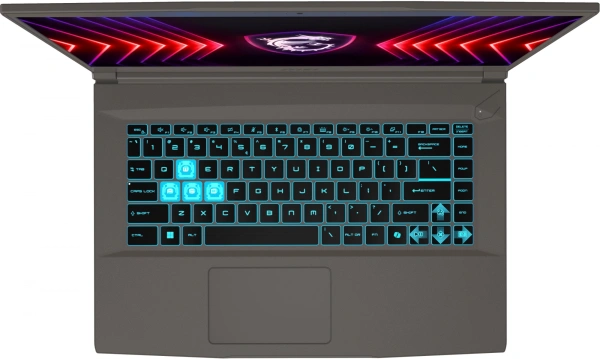 Ноутбук MSI Thin A15 B7UC-405XRU Ryzen 5 7535HS 16Gb SSD1Tb NVIDIA GeForce RTX 3050 4Gb 15.6" IPS FHD (1920x1080) Free DOS grey space WiFi BT Cam (9S7-16RK11-405)