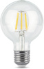 Лампа светодиодная Gauss Filament G95 6Вт цок.:E27 шар 220B 2700K св.свеч.бел.теп. (упак.:1шт) (105802106)
