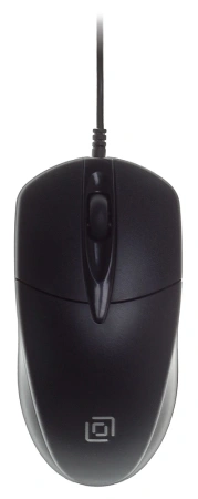 Мышь Оклик 275M черный оптическая (1200dpi) USB (3but)