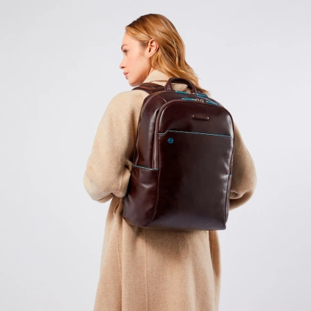 Рюкзак унисекс Piquadro Blue Square CA4762B2/MO коричневый кожа