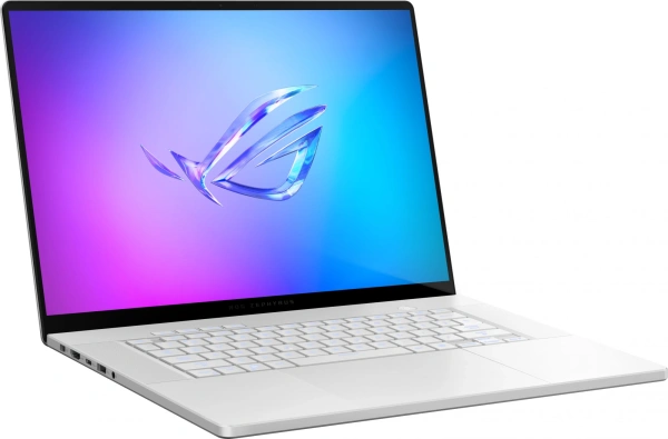 Ноутбук Asus ROG Zephyrus G16 GA605WI-QR111 Ryzen AI 9 HX 370 32Gb SSD1Tb NVIDIA GeForce RTX4070 8Gb 16" OLED 2.5K (2560x1600) noOS white WiFi BT Cam Bag (90NR0J92-M00760)