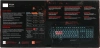 Клавиатура A4Tech Bloody B318 черный USB Multimedia for gamer LED (подставка для запястий)