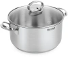 Кастрюля Rondell Zart RDS-1227 5.1л. d=24см (с крышкой) стальной