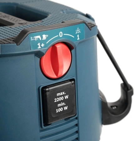 Строительный пылесос Bosch GAS 35 L SFC+ 1200Вт (уборка: сухая/влажная) синий