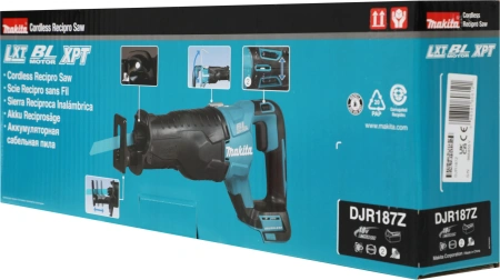 Сабельная пила Makita DJR187Z аккум. 3000ход/мин