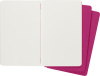 Блокнот Moleskine CAHIER JOURNAL CH018D17 Large 130х210мм обложка картон 80стр. нелинованный розовый неон (3шт)