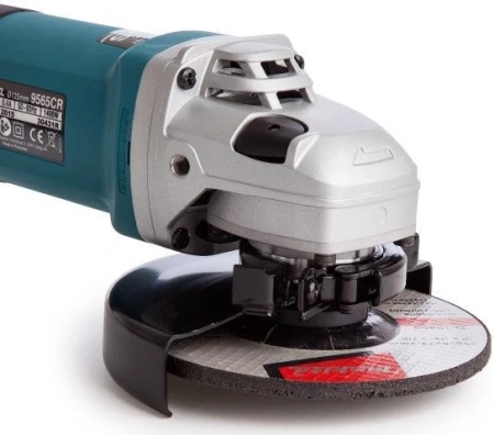 Углошлифовальная машина Makita 9565CR 1400Вт 12000об/мин рез.шпин.:M14 d=125мм