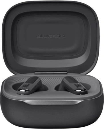 Гарнитура вкладыши JBL Live Flex 3 черный беспроводные bluetooth в ушной раковине (JBLLIVEFLEX3BLK)