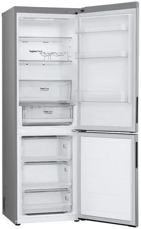 Холодильник LG GC-B459ANMW 2-хкамерн. серебристый