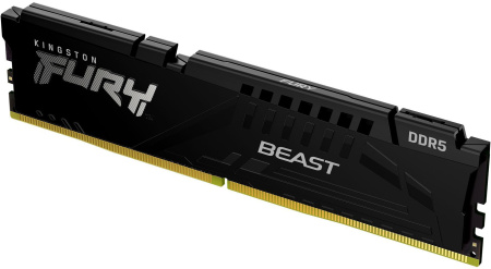 Память DDR5 32Gb 5200MHz Kingston KF552C40BB-32 Fury Beast RTL PC5-41600 CL40 DIMM 288-pin 1.25В kit dual rank с радиатором Ret