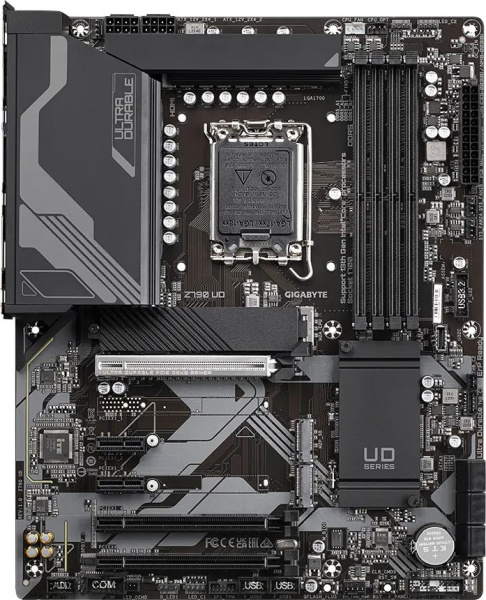 Материнская плата Gigabyte Z790 UD Soc-1700 Intel Z790 4xDDR5 ATX AC`97 8ch(7.1) 2.5Gg RAID+HDMI+DP
