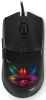 Мышь Оклик 714GM черный оптическая (3200dpi) USB (7but)