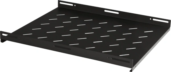 Полка стационарная Lanmaster TWT-CBB-S4-8/60 1U нагр.:60кг. 19" 550мм черный (упак.:1шт)