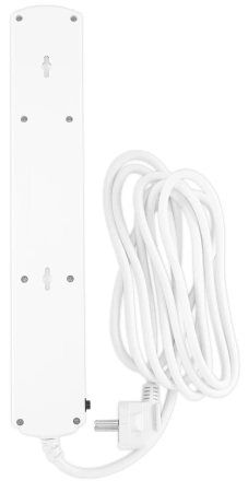 Сетевой фильтр Ippon BK-6-EU-3-10-W 3м (6 розеток) белый (коробка)