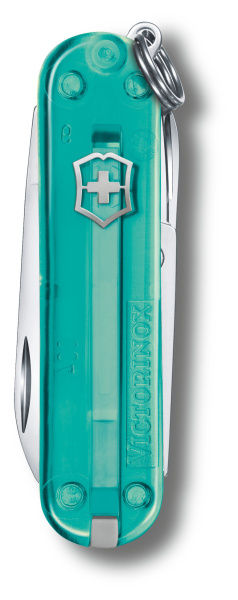 Нож перочинный Victorinox Classic Tropical Surf (0.6223.T24G) 58мм 7функц. карт.коробка