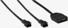 Устройство охлаждения(кулер) Aerocool Rime 4 Dual ARGB PWM 4P Soc-AM5/AM4/1151/1200/2066/1700 4-pin