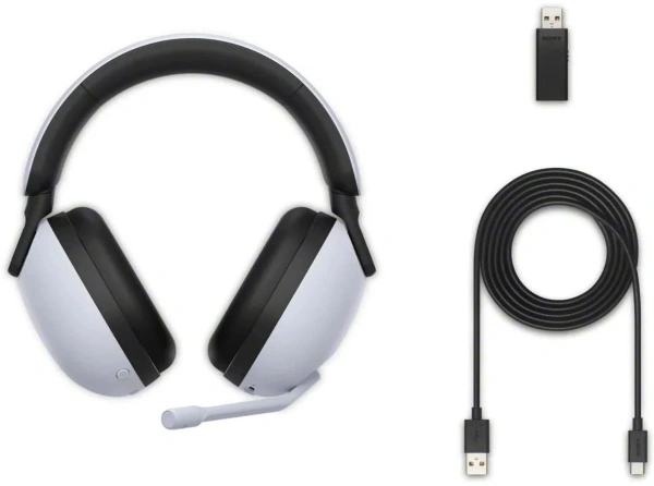 Гарнитура накладные Sony INZONE H9 белый/черный беспроводные bluetooth оголовье (WH-G900N/W)