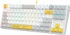 Клавиатура A4Tech Bloody S87 Energy механическая белый/желтый USB for gamer LED (S87 USB ENERGY WHIT