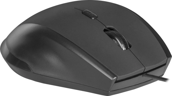 Мышь Defender Accura MM-362 черный оптическая 1600dpi USB 5but (52362)