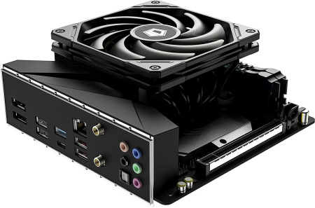 Устройство охлаждения(кулер) ID-Cooling IS-55 Soc-AM5/AM4/1151/1200/1700 4-pin 31.2dB Al+Cu 125W 450