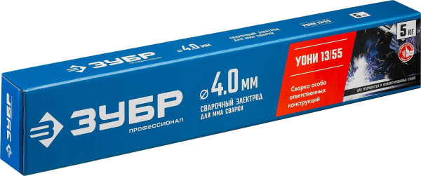 Электроды Зубр Профессионал D4мм L450мм 5000гр (40025-4.0)