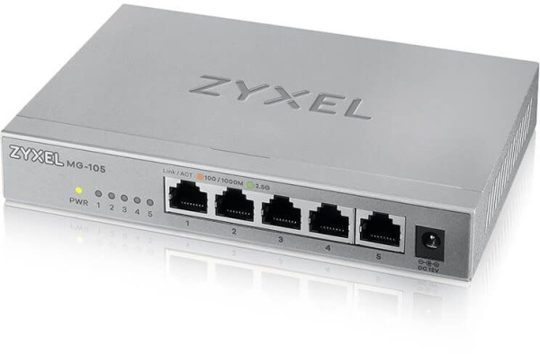 Коммутатор Zyxel MG-105 MG-105-ZZ0101F неуправляемый